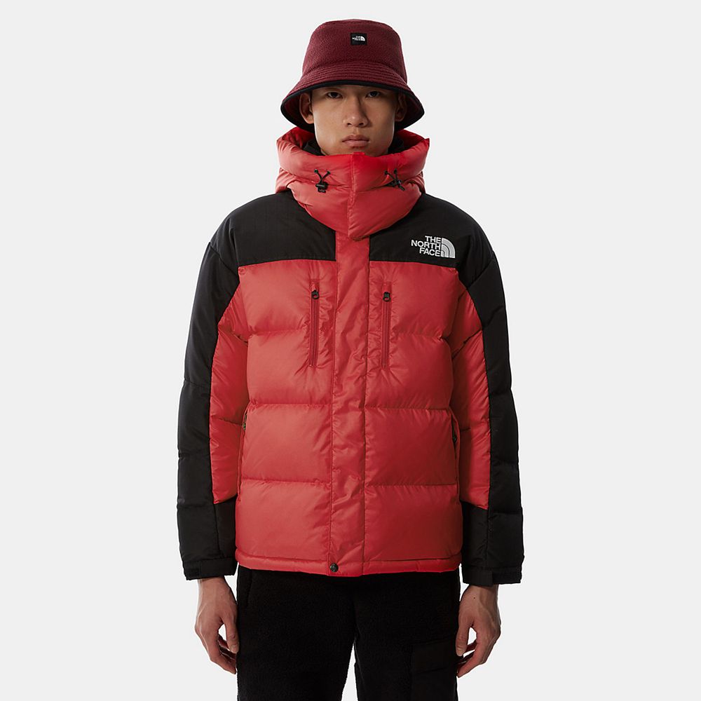 The North Face Parka Mens Australia - The North Face Search & Rescue Himalayan Red / Black (NGM-0681